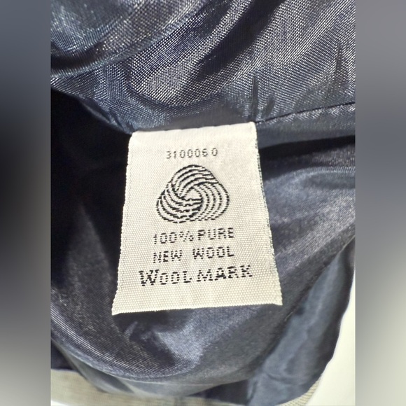 Pendleton 100% Wool Blazer Womens Sz 16 Gray Career Business Casual Jacket - Picture 7 of 7